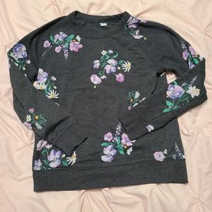 Floral old navy pullover